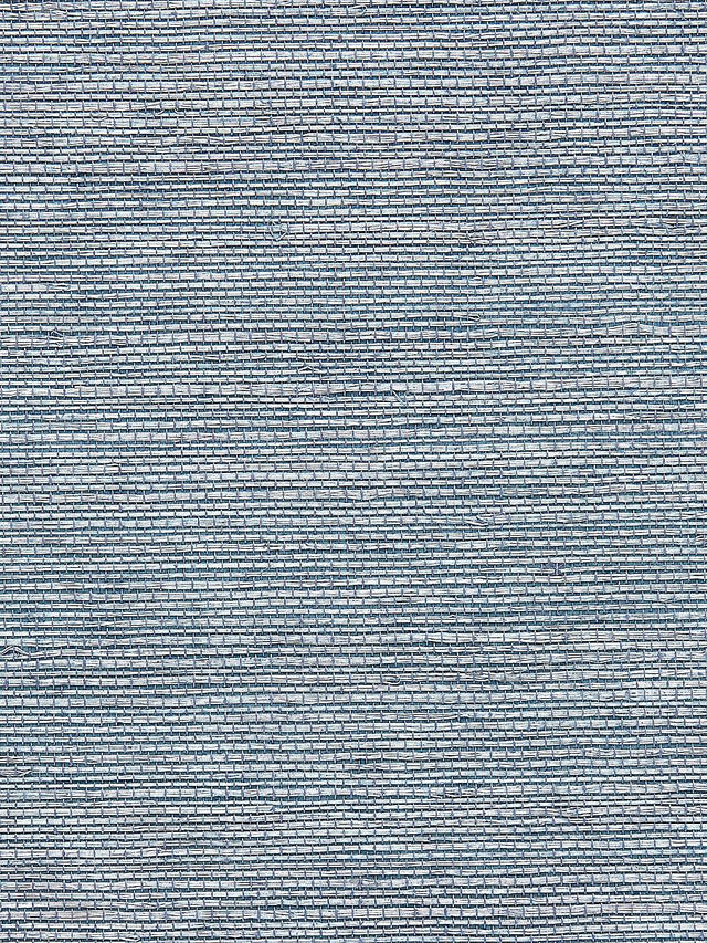 Scalamandre Sisal Blue Heather Wallpaper