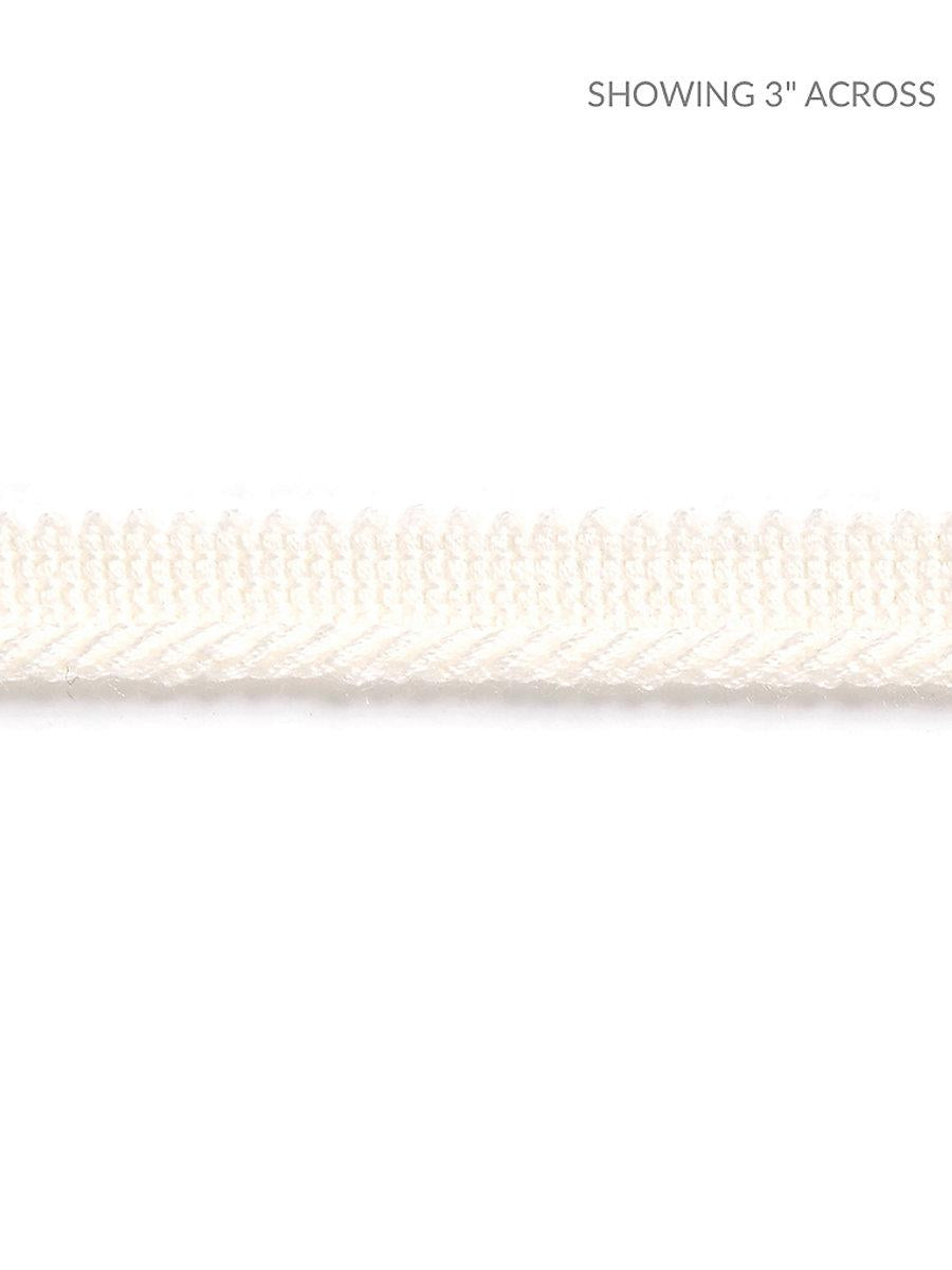 Scalamandre Millstone Twisted Cord Ivory Trim