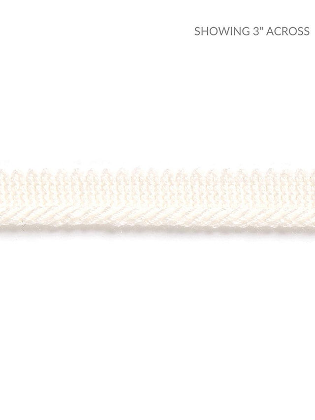 Scalamandre Millstone Twisted Cord Ivory Trim