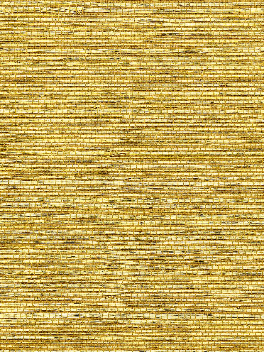 Scalamandre Sisal Brass Wallpaper