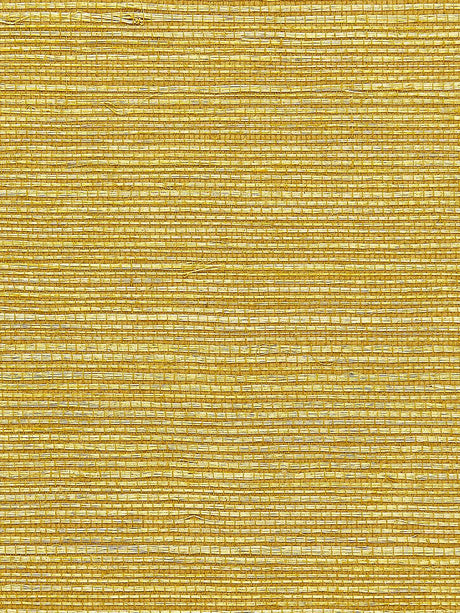 Scalamandre Sisal Brass Wallpaper