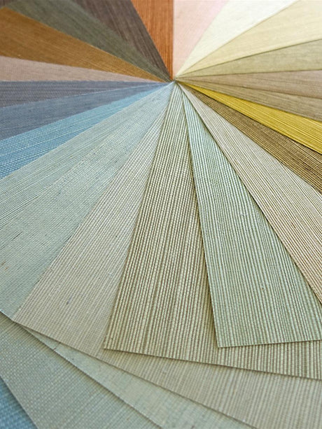 Scalamandre Sisal Brass Wallpaper