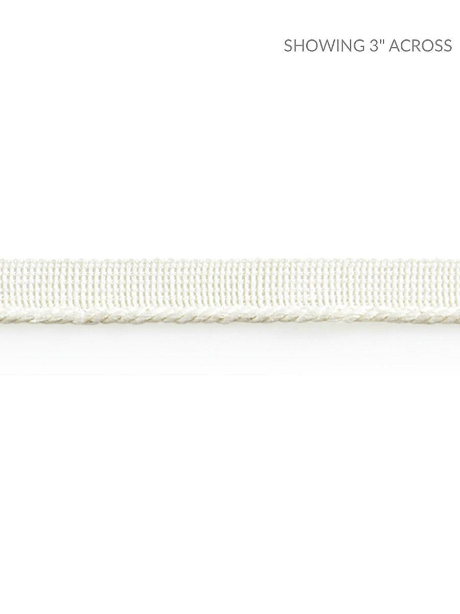 Scalamandre Sanna Linen Cord Blanc Trim