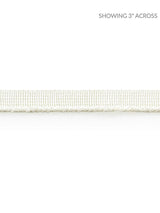 Scalamandre Sanna Linen Cord Blanc Trim