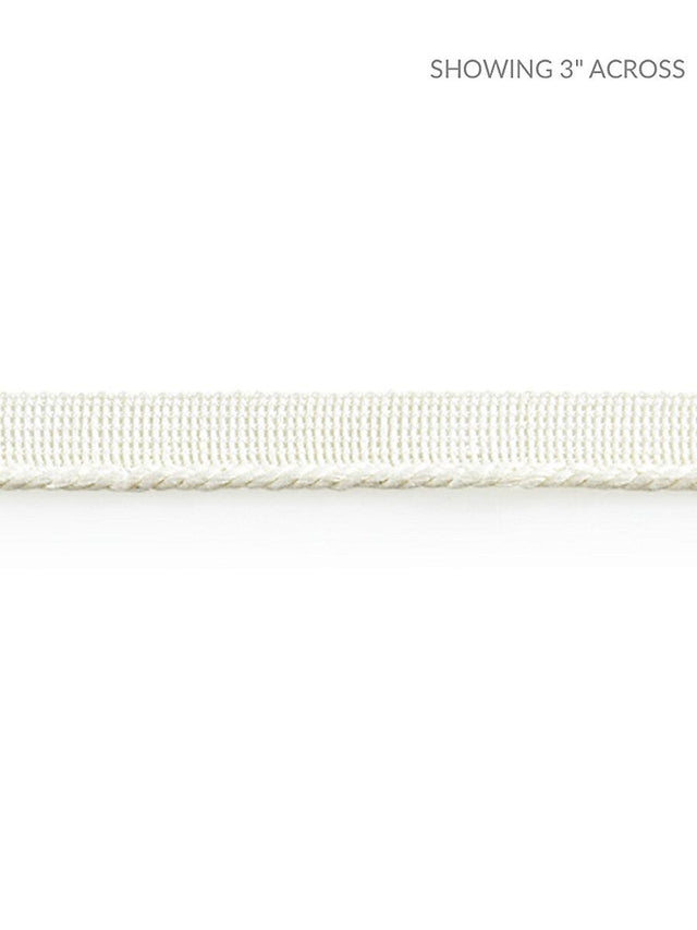Scalamandre Sanna Linen Cord Blanc Trim