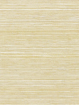 Scalamandre Sisal Metallic Gold Pearl Wallpaper