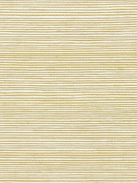 Scalamandre Sisal Metallic Gold Pearl Wallpaper