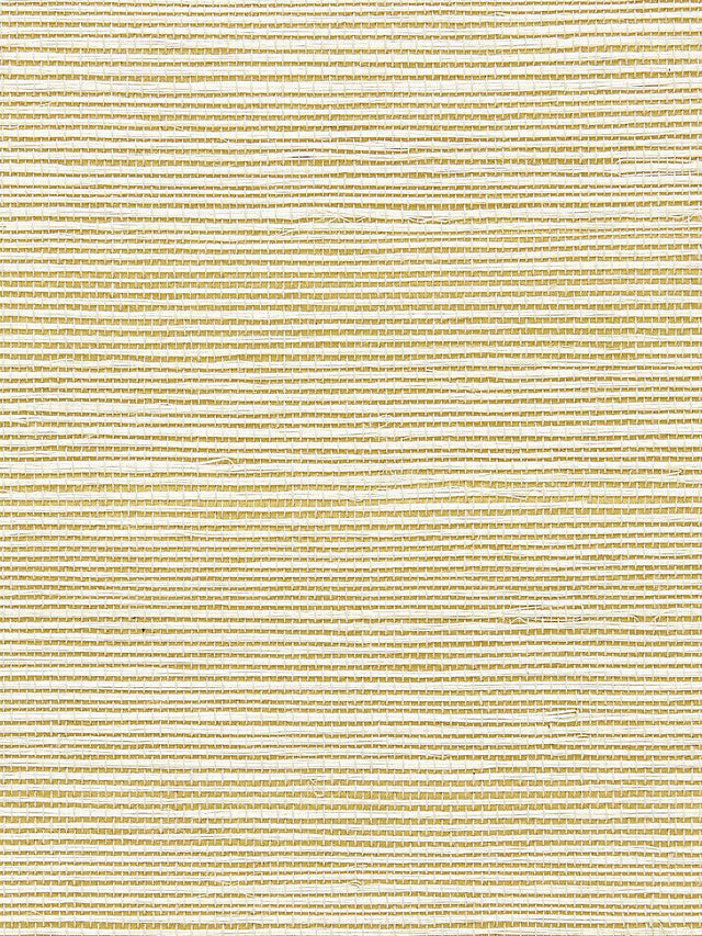 Scalamandre Sisal Metallic Gold Pearl Wallpaper