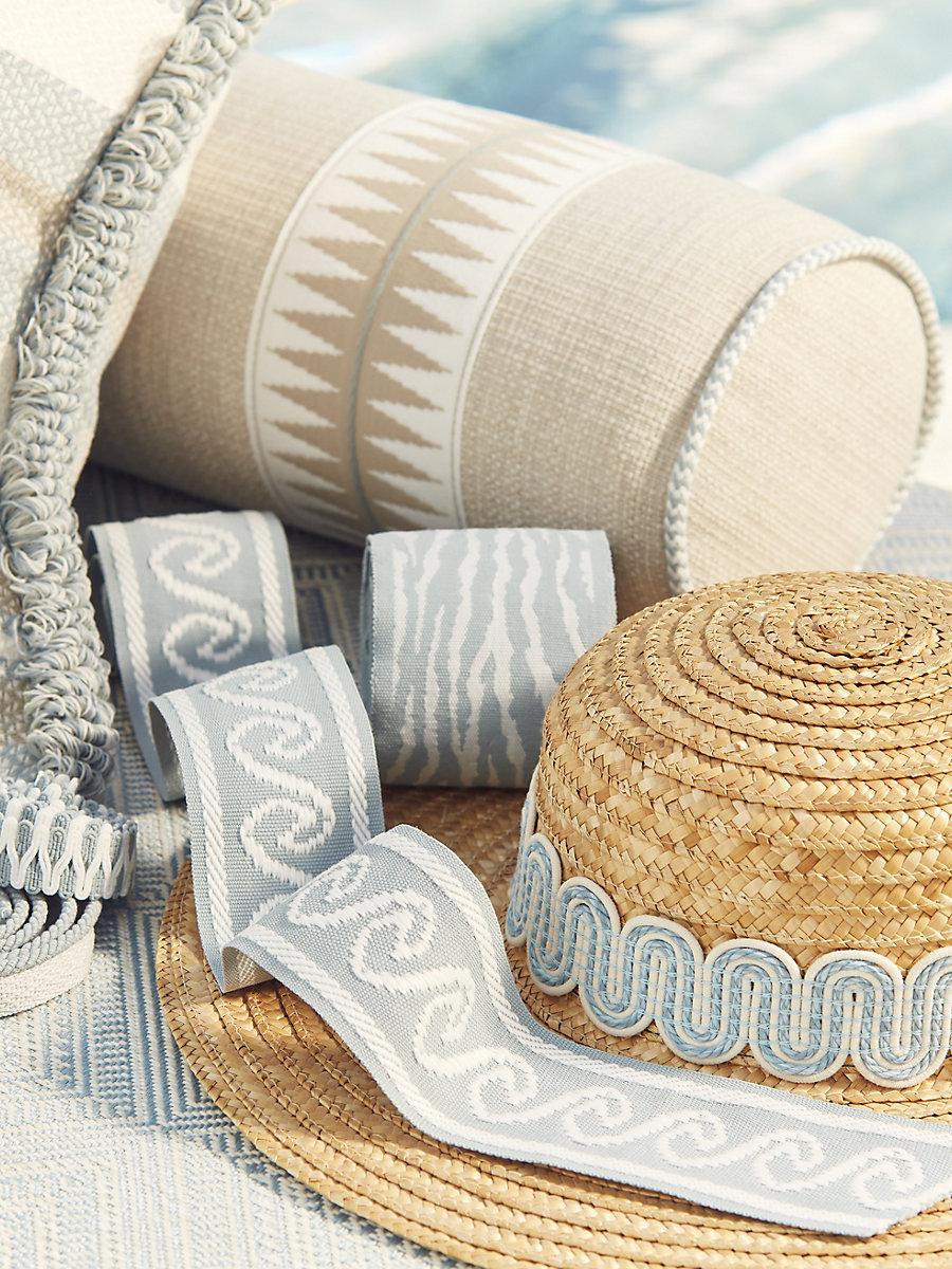 Scalamandre Zig Zag Cord Linen Trim