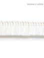 Scalamandre Gardiner Brush Fringe Snow Trim