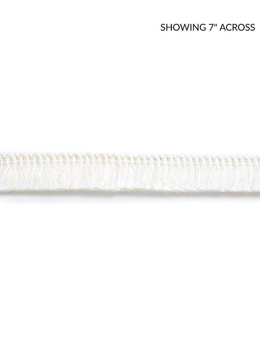 Scalamandre Gardiner Brush Fringe Snow Trim