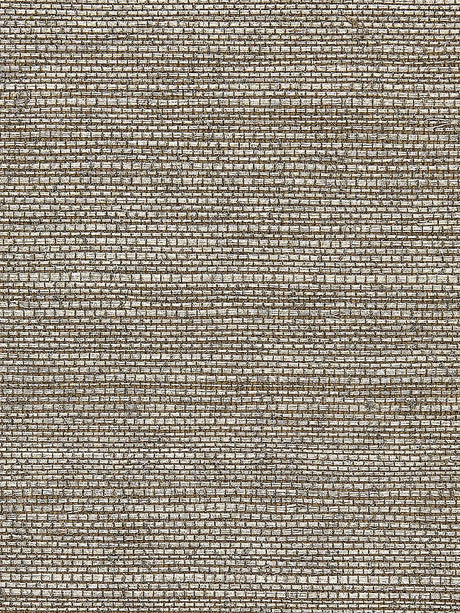 Scalamandre Sisal Metallic Bronze Wallpaper