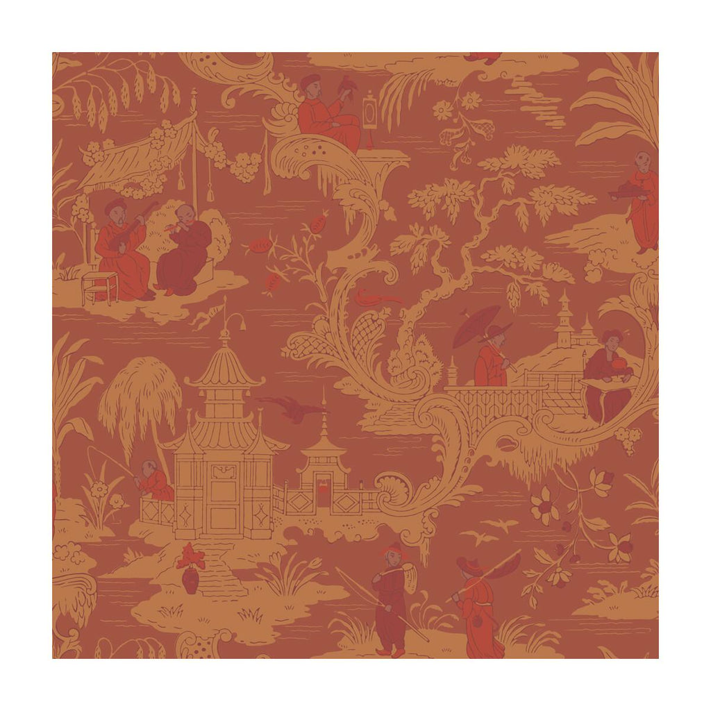 Cole & Son CHINESE TOILE RED Wallpaper