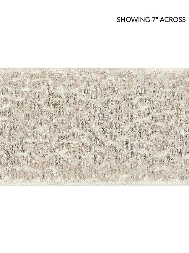 Scalamandre Leopard Velvet Tape Fawn Trim