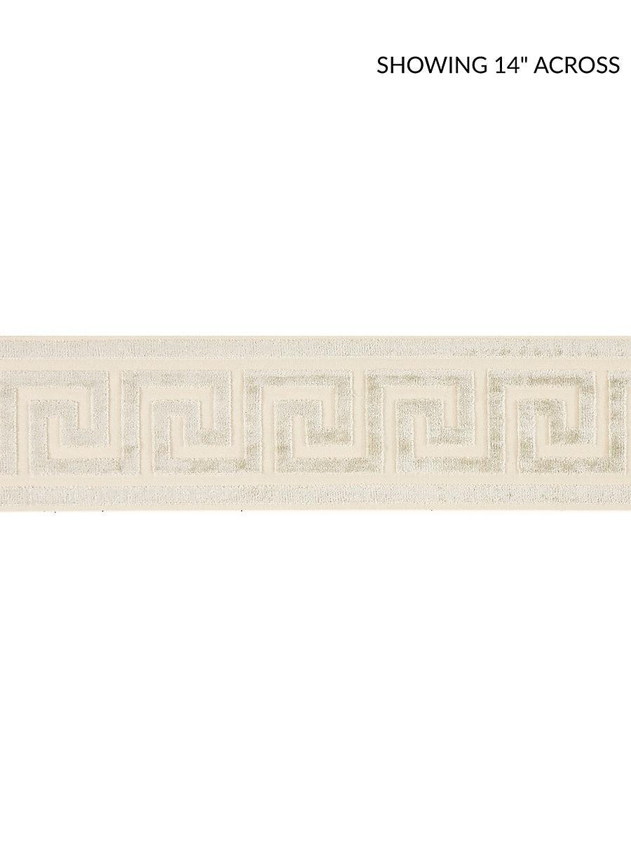 Scalamandre Greek Key Velvet Tape Mist Trim