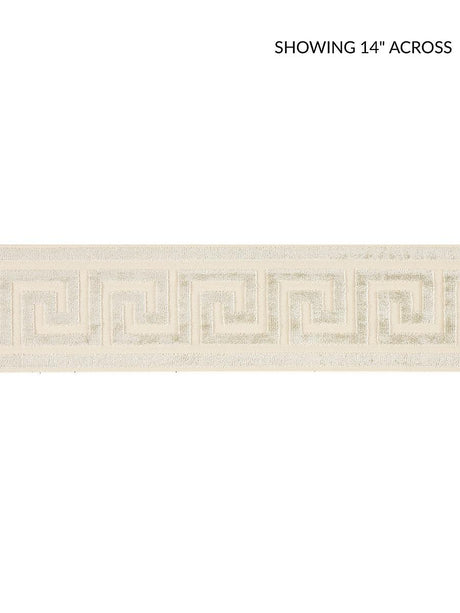 Scalamandre Greek Key Velvet Tape Mist Trim