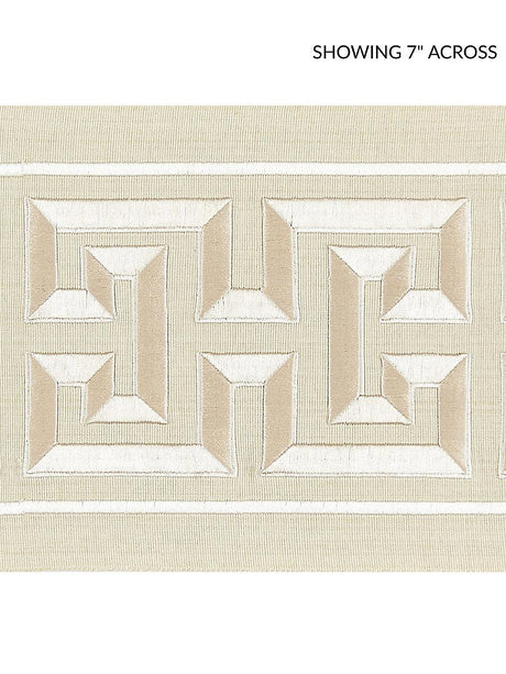 Scalamandre Imperial Embroidered Tape Sand Trim