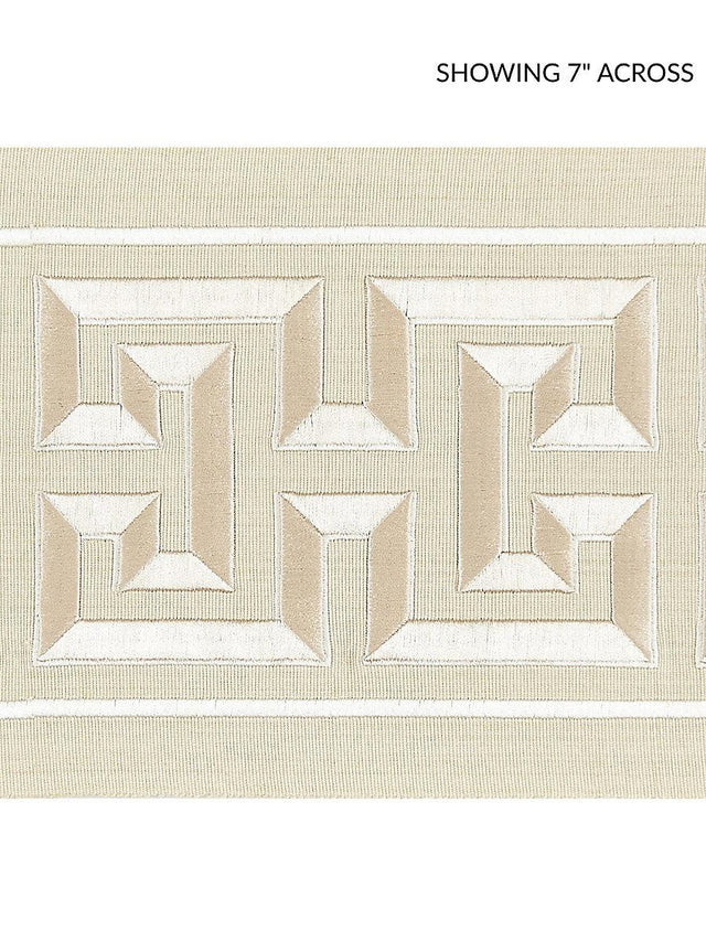 Scalamandre Imperial Embroidered Tape Sand Trim