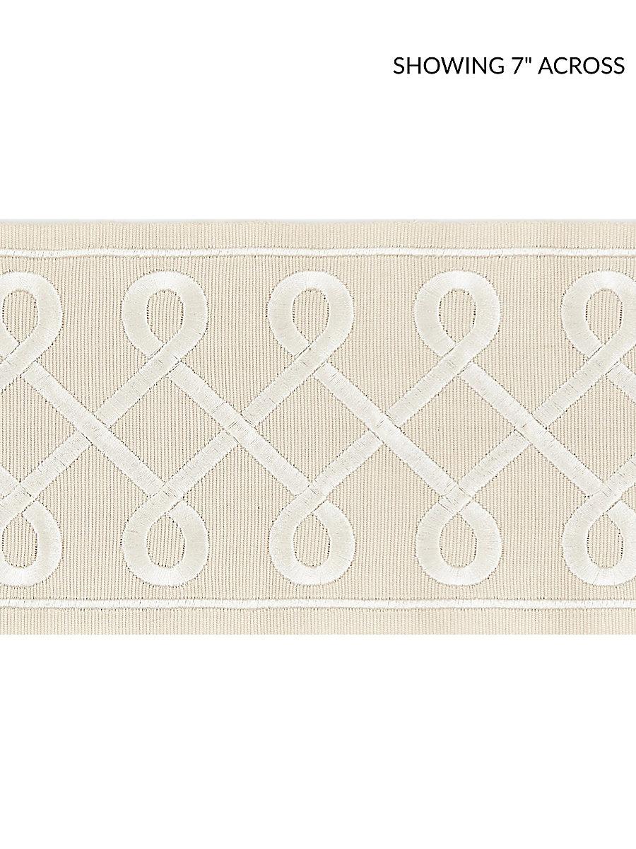 Scalamandre Soutache Embroidered Tape Sand Trim