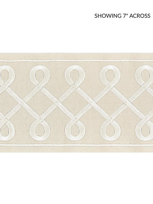 Scalamandre Soutache Embroidered Tape Sand Trim