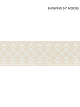 Scalamandre Soutache Embroidered Tape Sand Trim