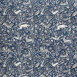 Schumacher Khan'S Park Navy Fabric