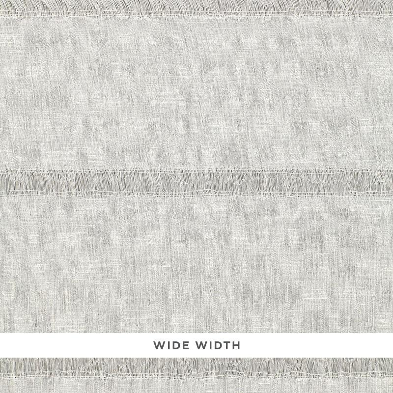 Schumacher High Tide Sheer Eggshell Fabric
