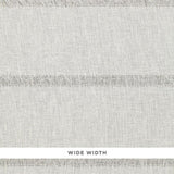 Schumacher High Tide Sheer Eggshell Fabric