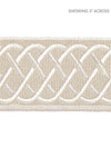 Scalamandre Helix Embroidered Tape Linen Trim