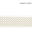 Scalamandre Seville Embroidered Tape Ivory Trim
