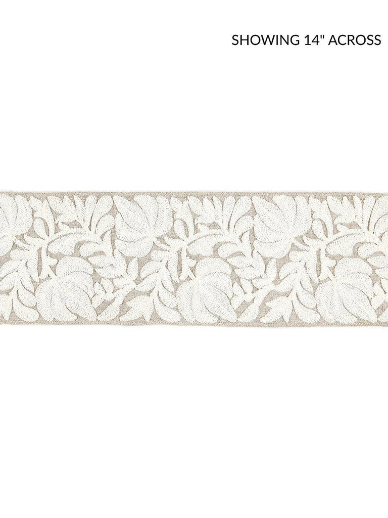 Scalamandre Coventry Embroidered Tape Flax Trim