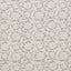 Schumacher Floral Cutwork Casement Natural Fabric