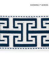 Scalamandre Luxor Velvet Tape Porcelain Trim