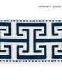 Scalamandre Luxor Velvet Tape Porcelain Trim