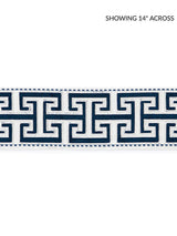 Scalamandre Luxor Velvet Tape Porcelain Trim