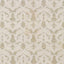 Schumacher Heart Vine Cutwork Casement Natural Fabric