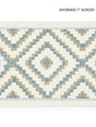 Scalamandre Medina Embroidered Tape Mineral Trim