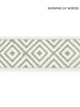 Scalamandre Medina Embroidered Tape Mineral Trim
