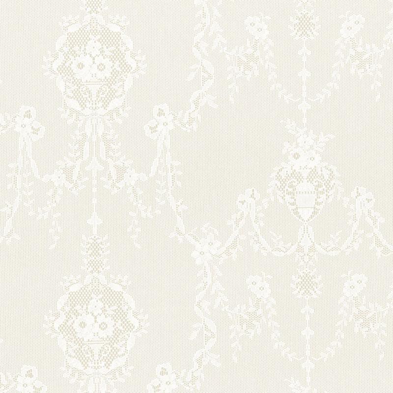 Schumacher Stephanies Lace Sheer Champagne Fabric