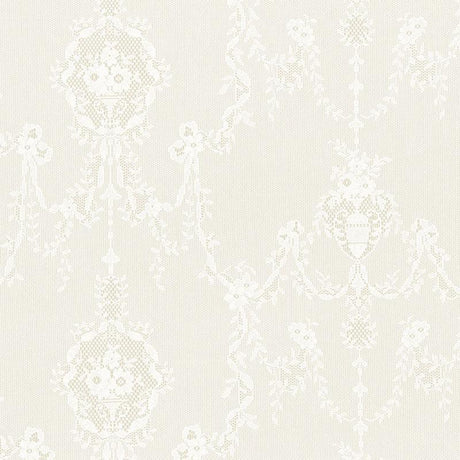 Schumacher Stephanies Lace Sheer Champagne Fabric