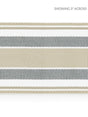 Scalamandre Marina Stripe Tape Pebble Trim