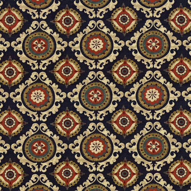 Kasmir San Mateo Indigo Fabric