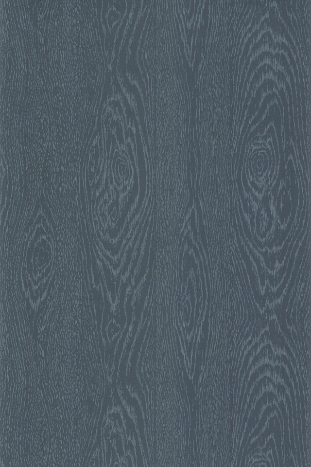 Cole & Son WOOD GRAIN INKY BLUE Wallpaper
