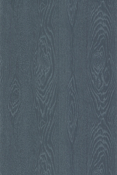 Cole & Son WOOD GRAIN INKY BLUE Wallpaper