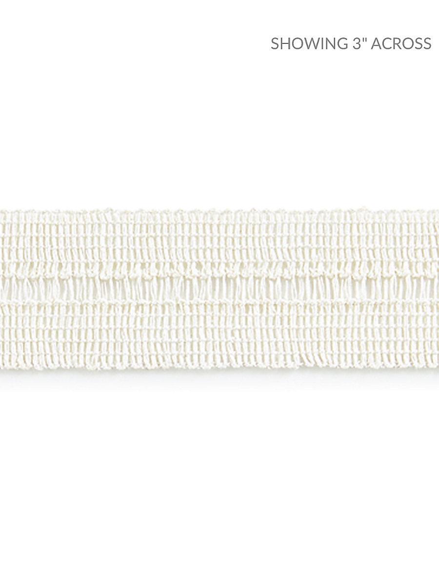 Scalamandre Katja Linen Tape Blanc Trim