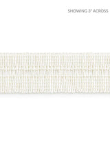 Scalamandre Katja Linen Tape Blanc Trim