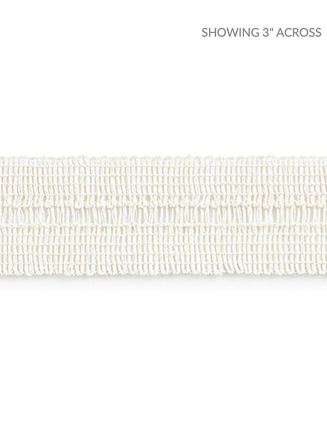 Scalamandre Katja Linen Tape Blanc Trim