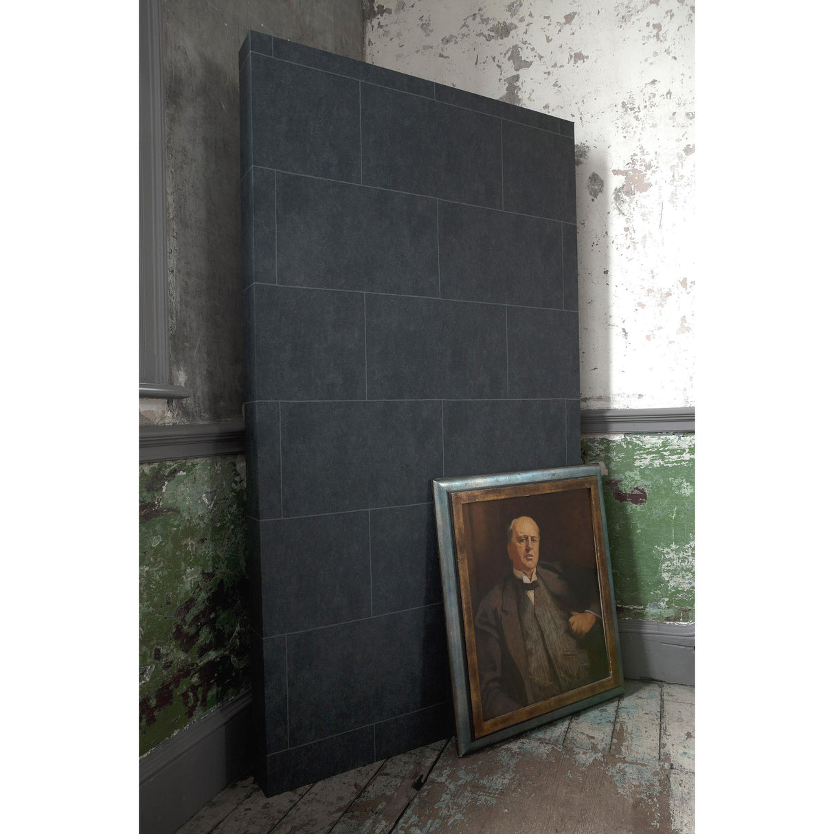 Cole & Son STONE BLOCK BLACK Wallpaper