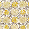 Schumacher Katsugi Gold And Mushroom Fabric
