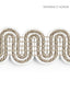 Scalamandre Serpentine Braid Linen Trim